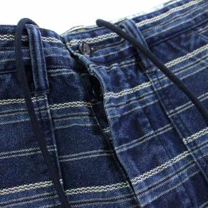 RRL ラルフローレン ハーフパンツ ショートパンツ デニム ボーダー W30 インディゴ 782928608001