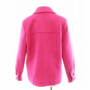 SAINT LAURENT PARIS CPOジャケット ウール カシミヤ混 F34 ピンク 636256