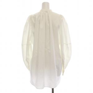 HYKE T/C BALLOON SLEEVE SHIRT BLOUSE シャツ ブラウス バルーンスリーブ バンドカラー