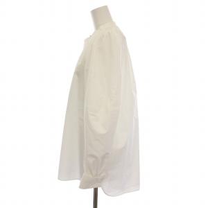 HYKE T/C BALLOON SLEEVE SHIRT BLOUSE シャツ ブラウス バルーンスリーブ バンドカラー