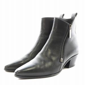 SAINT LAURENT PARIS ショートブーツ 36.5 ブラック 484829