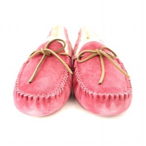 UGG australia ダコタ ムートン ローファー モカシン 24cm ピンク 5612 /MM