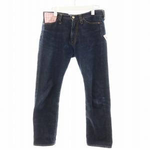 × リーバイス Levi's デニムパンツ ジーンズ ジーパン S 紺 ネイビー /AN36
