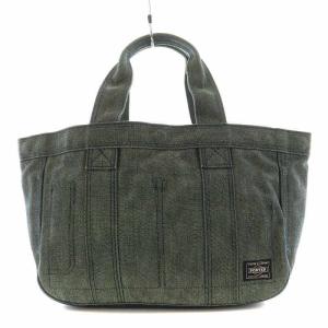 吉田カバン PORTER トートバッグ　タータンチェック　グリーン PORTER ポーター 吉田カバン トートバッグ タータンチェック柄