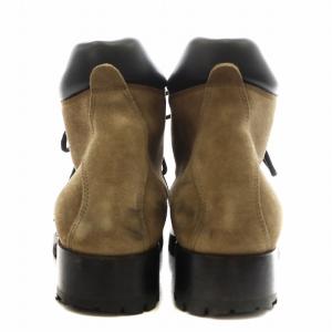 DSQUARED2 ショートブーツ レースアップ スエード 40 茶 ブラウン