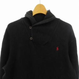 Polo by Ralph Lauren スウェット トレーナー 長袖 ロゴ M 黒 ブラック KKWS024574 /EE