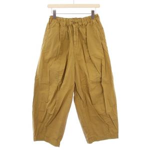 ワイド トラウザー イージーパンツ ジップフライ S ベージュ 13-994T /BM