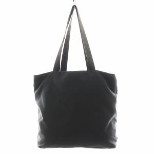 PRADA トライアングルプレート トートバッグ ブラック