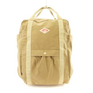 リュックサック デイバッグ キャンバス ベージュ /MM