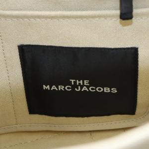 MARC JACOBS THE TOTE BAG トートバッグ ハンドバッグ ショルダーバッグ 2way ロゴ キャンバス ベージュ