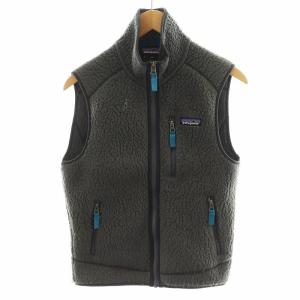 Retro Pile Vest フリースベスト XXS グレー 22820 /AN23
