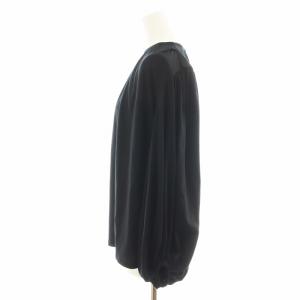 Lisiere L'Appartement 22SS Romantic Blouse シャツ ブラウス 長袖 黒 ブラック 22051560102510