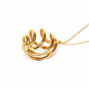 TIFFANY&Co. ルーチェ ネックレス ペンダント AU750 イエローゴールド