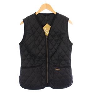 バブアー　ライナーベスト　SL 42 ブラック BARBOUR/バブアー/フロントジップファーライナーベスト（スリム