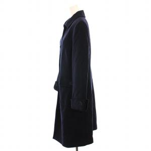 Brooks Brothers ウールコート ロング ステンカラー アウター 4 ネイビー /YM