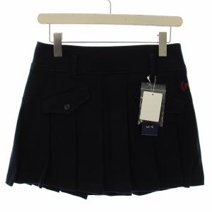 タグ付き プリーツスカート ミニ ゴルフウェア 0 紺 055234949 /RE