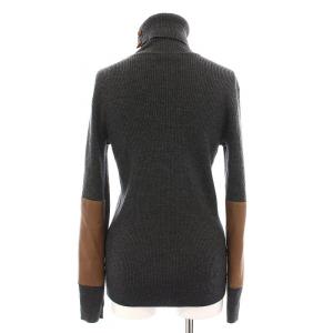 RALPH LAUREN ニット セーター 長袖 タートルネック L グレー SS-RL-KA-2008 /YM