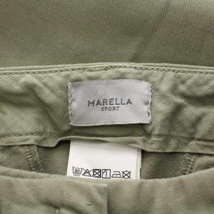 MARELLA チノパン チノパンツ テーパード スラックス ジップフライ 42 カーキ /BB