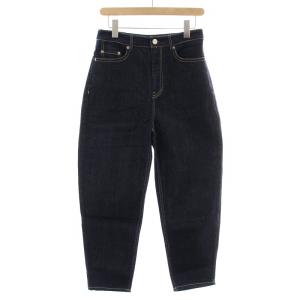 デニムパンツ ジーンズ ジップフライ 革ラベル ロゴパッチ 40 インディゴ /BB