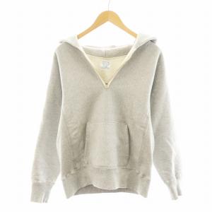 パーカー プルオーバー ハーフジップ S グレー /AN34