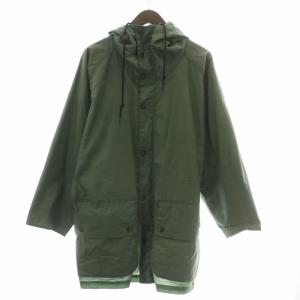 OVERSIZED HIKING WAX ハイキングワックスオイルドコート アウター ミドル丈 ジップアップ
