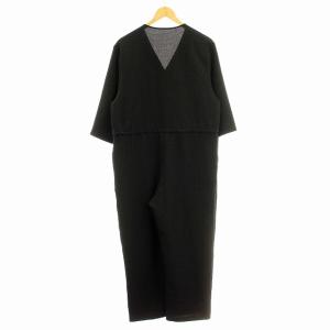 SLOBE IENA 24AW リラックスオールインワン 24-030-912-4040 半袖 パンツ F 黒 ブラック /G