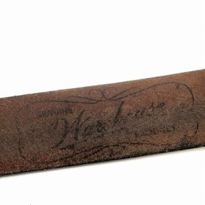 WAREHOUSE レザー ベルト 32 茶 ブラウン