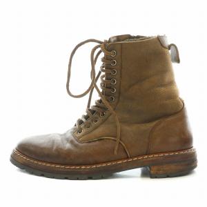 ショートブーツ 40 ブラウン