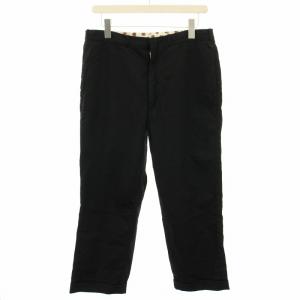 チノパン パンツ ジップフライ 33 黒 ブラック /YT
