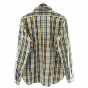 WAREHOUSE ネルシャツ カジュアルシャツ 長袖 レギュラーカラー 裏起毛 チェック柄 L マルチカラー /BB
