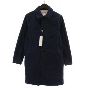 Products Sakura Coat サクラコート ステンカラーコート ミドル丈 アウター XS 紺