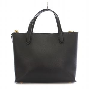 COACH ウィロウ トート 24 ハンドバッグ 2WAY ショルダーバッグ レザー 黒 C8869 /YM