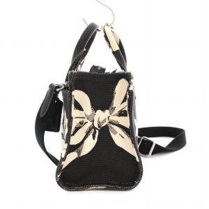 COACH CZ102 トート バッグ 20 リボン柄 2WAY