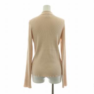 6 ROKU BEAUTY&YOUTH カーディガン リブニット 長袖 ピンク 8628-199-0067 /NQ