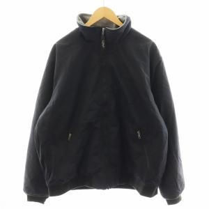 ウォームアップジャケット Warm-Up Jacket ブルゾン ナイロン アウター XL 黒 ブラック