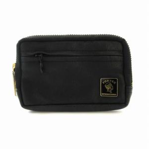 吉田カバン 10th Anniversary カードケース 名刺入れ ラウンドファスナー 黒 ブラック