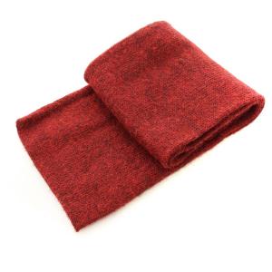 agnes b. マフラー ストール ニット ウール 赤 /MM