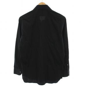 GUY ROVER シャツ ホリゾンタルカラー コットン 長袖 40 黒 3550S2110 /YM