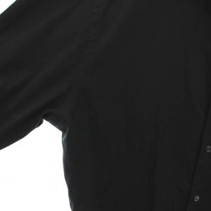 GUY ROVER シャツ ホリゾンタルカラー コットン 長袖 40 黒 3550S2110 /YM