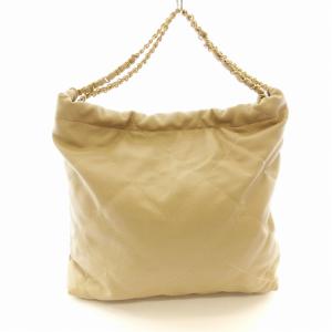 ハンドバッグ キルティング ベージュ /EE