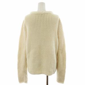 CELINE フィービー期 ニット セーター S ホワイト 2 3CC1/6803