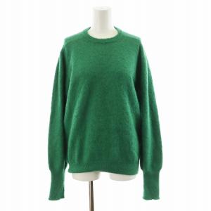 20AW ニット プルオーバー アンゴラ XS グリーン S51HA1056