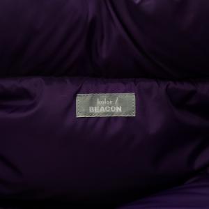 kolor BEACON ダウンベスト コーデュロイ 2 カーキ パープル