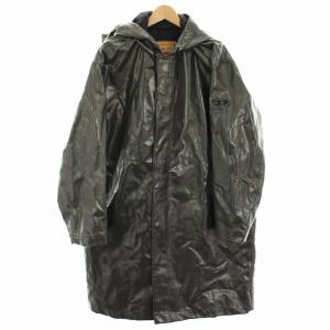 ディーコット D-COT コーティングコットンコート アウター ロング フード S グレー A09138