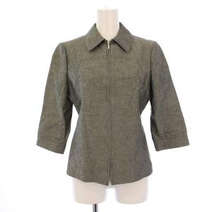 BALENCIAGA La Mode セットアップ 上下 ステンカラージャケット 七分袖 ジップアップ フレアスカート ひざ丈