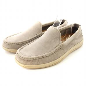 スリッポン ローファー スエード 8 グレー /MM