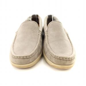 COLE HAAN スリッポン ローファー スエード 8 グレー /MM