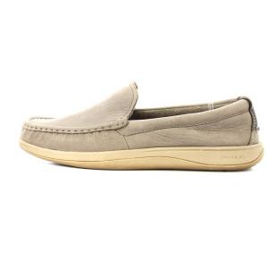 COLE HAAN スリッポン ローファー スエード 8 グレー /MM