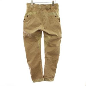 White Mountaineering 12SS WM1271412  パンツ ストレート ジップフライ 0 ベージュ /KU