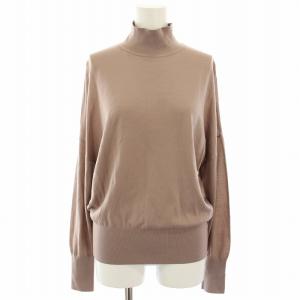 22AW ノーフォークジジ NORFOLK GIGI ニット セーター ハイネック 長袖 38 ピンクブラウン